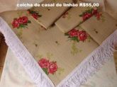 colcha casal linhão 3 peças Ref.0500