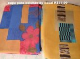 capa colchão casal com zíper Ref.0560