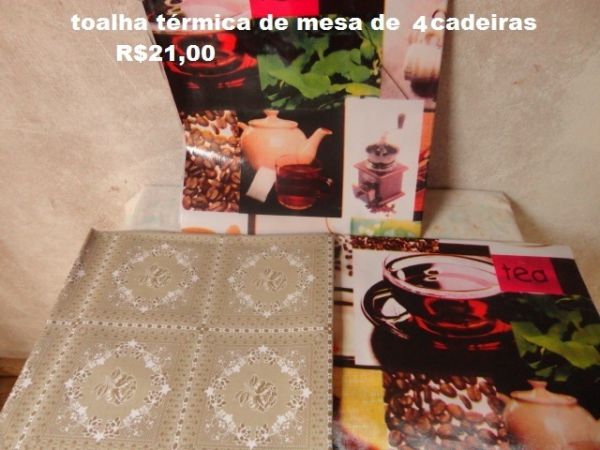 toalha de mesa térmica 4 cadeiras Ref.0180