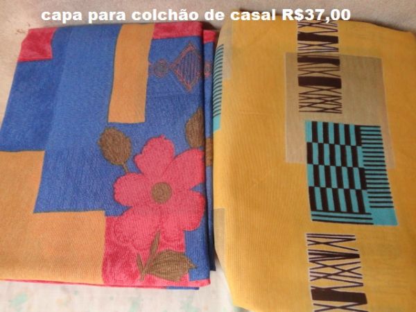 capa colchão casal com zíper Ref.0560